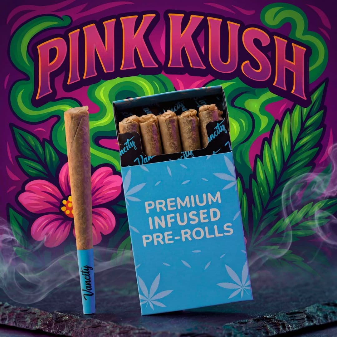 Pink Kush - Premium INFUSED Flower Pre-rolls 7g (10 x 0.7g)