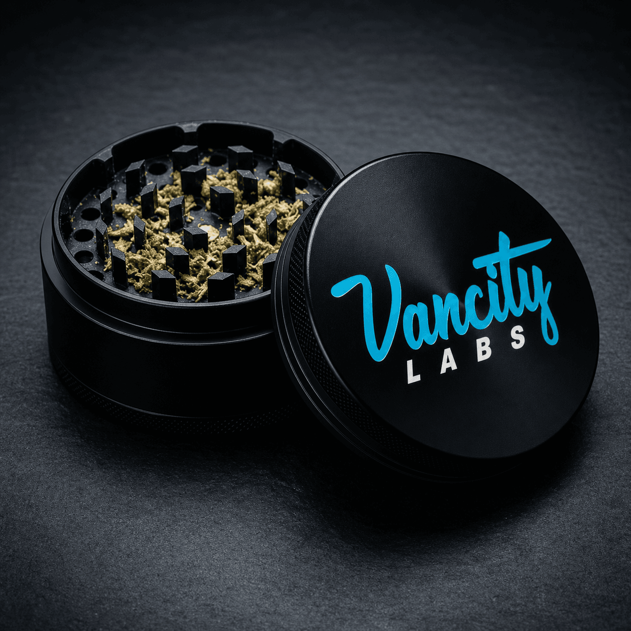 VanCity Labs Aluminum Grinder - Black