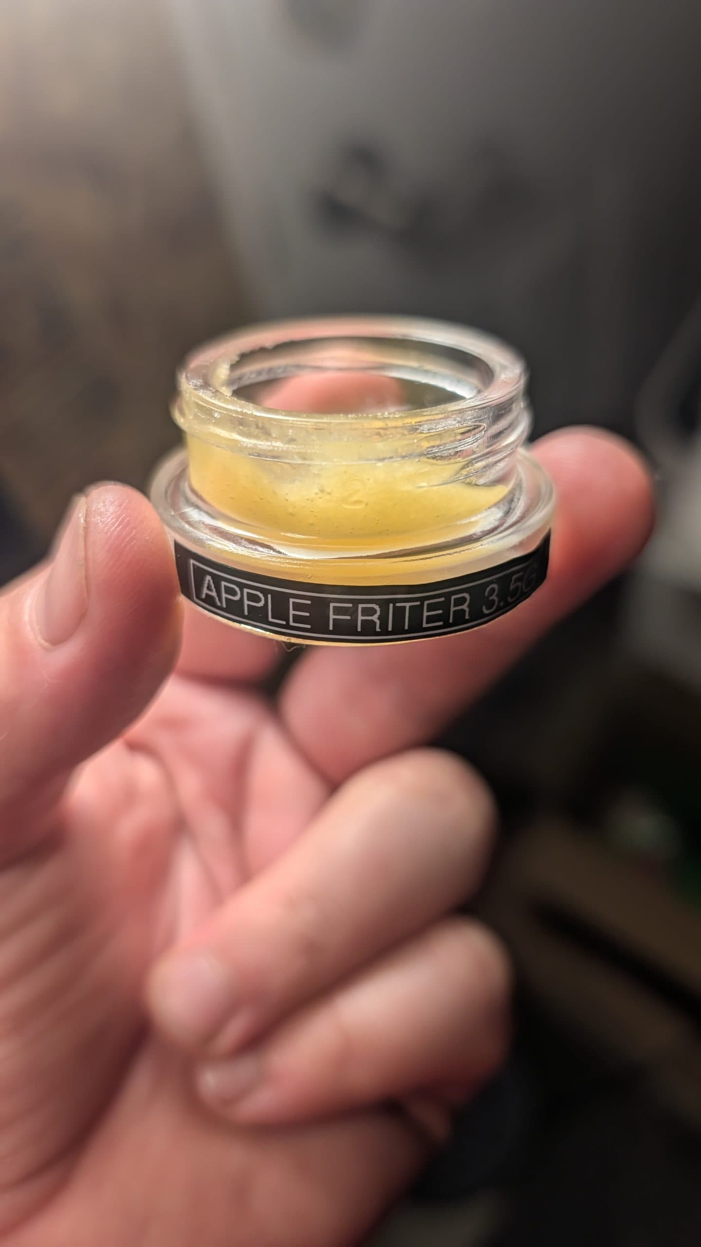 Customer photo 1 of Apple Fritter - Live Resin